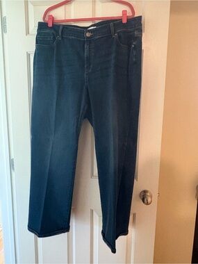 Lane Bryant Dark Indigo Straight Jeans